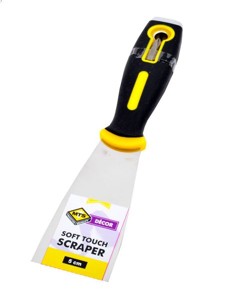 MTS Scraper Stainless Steal Soft Touch 5cm