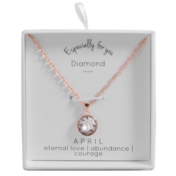 Urban Muse Diamond Birthstone Pendant - Ladies