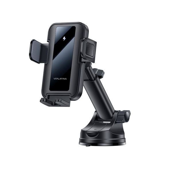 VIPLATINA Wireless 15W Output for 4.5-7 Inch For Dashboard Car Phone Holder