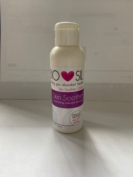 Biosil Skin Soother with Colloidal Silver 100ml