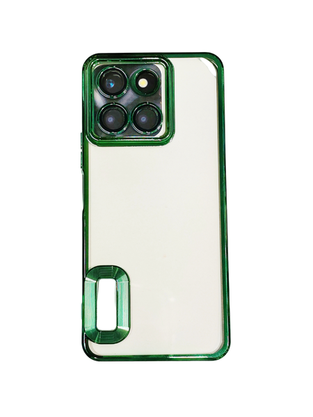 Honor X6A Slim Fit Dual Color &amp; Clear Cover