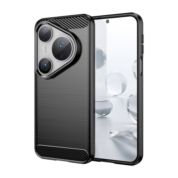 CellTime Case Compatible with Huawei Pura 80 Ultra Carbon FiberDesign Cover