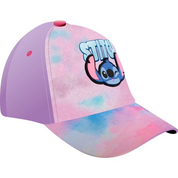 STITCH By Disney Official Licensed Kids One-Up Peak Cap-Fun Sun Protection