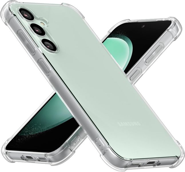 Clear Phone Shockproof Case Compatible with Samsung Galaxy S23 FE (6.4 - inch)
