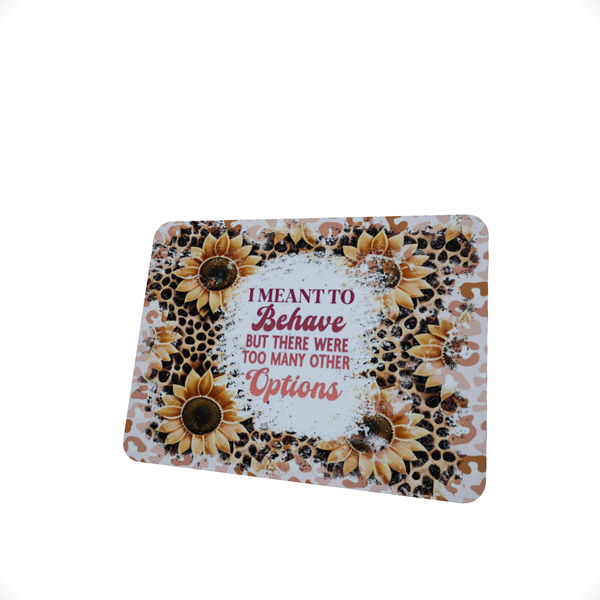 To many Options - Mouse Pad