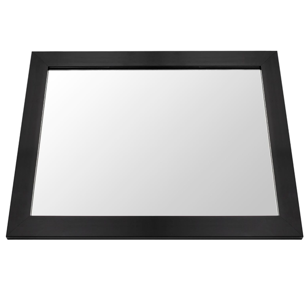 Black Wood-Grain Flip Frame: Art &amp; Photo Display with Internal Storage