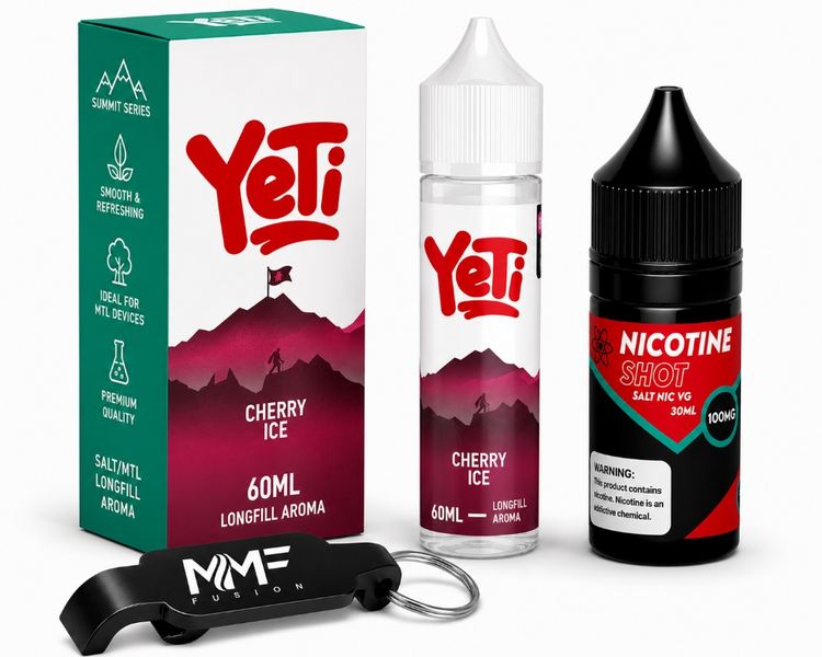 Yeti Series MMF E-Liquid 60ml Juice 50mg - Cherry Ice