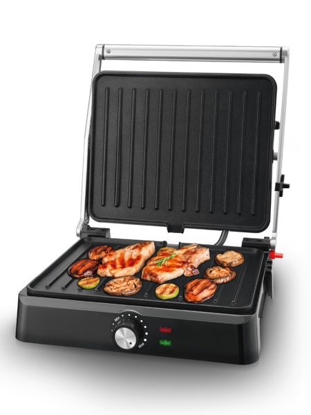 DSP 2200W Panini Press Grill&amp;180 Flat Open Large Grill