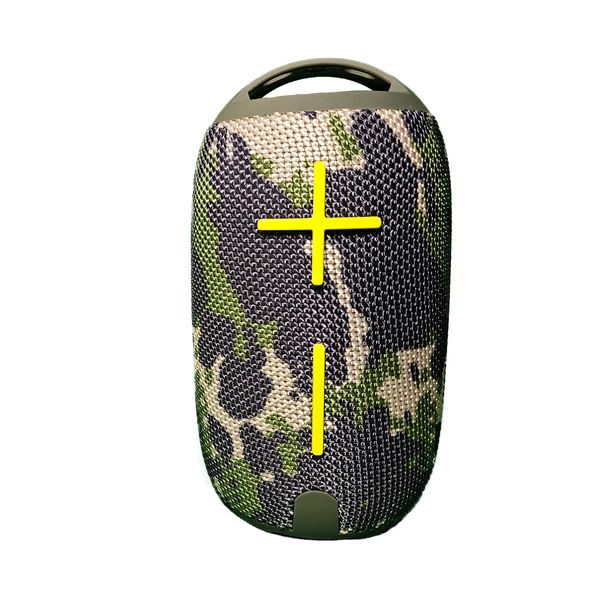 Military Camouflage Portable Speaker With Bluetooth