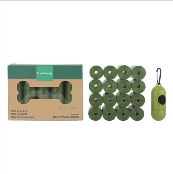 Dog Poop Bags, Biodegradable Dog Poop Bag, Thick Leak Proof Poop Bags