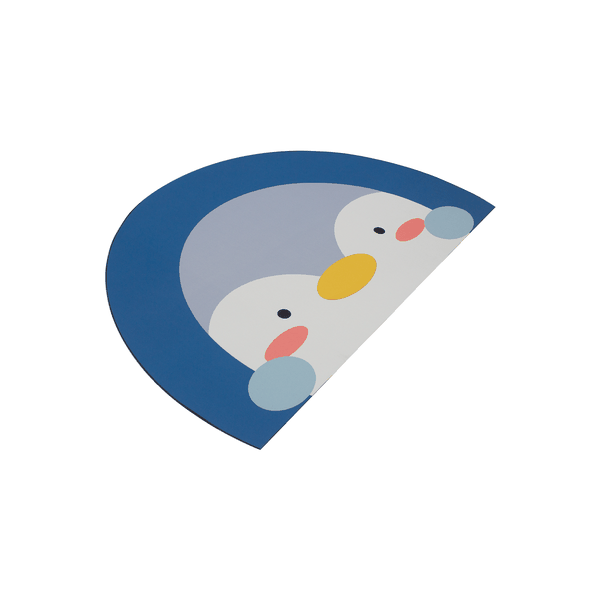 Iconix Super Absorbent Kids Character Diatomite Mats - Happy Penguin