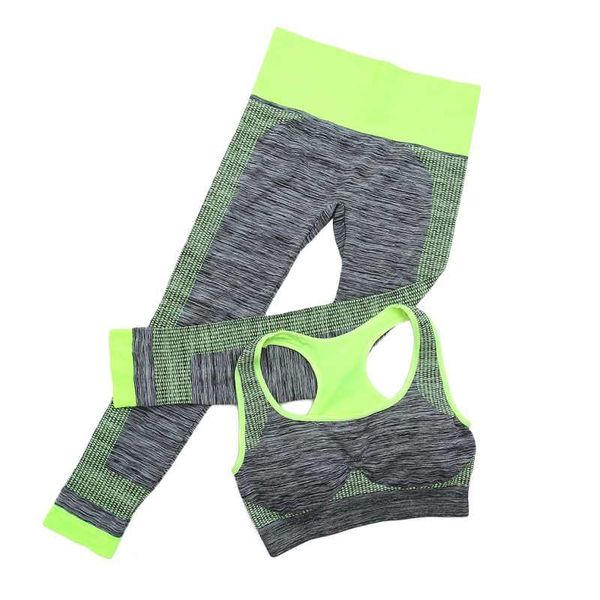 ladies Yoga and Gym Clothing Green
