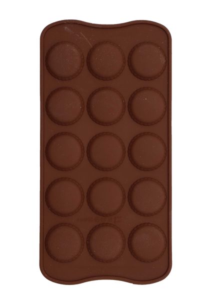 Silicone Chocolate Bar Mould - Cookie Shape