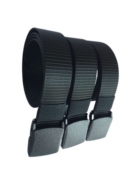 Set of 3 Tactical Belts- Black