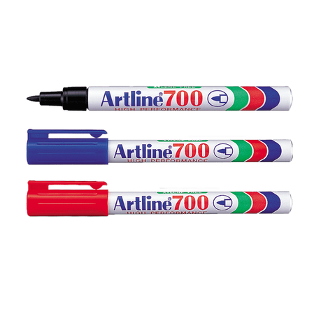 Artline EK 700 Permanent Marker Pen Point - Assorted Pack of 3, Shop  Today. Get it Tomorrow!