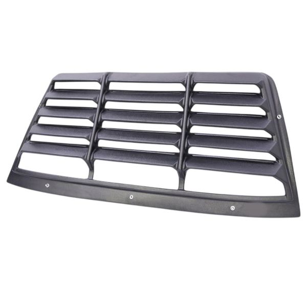 Rear Window Louvre Compatible with BMW E30 Classic - Black