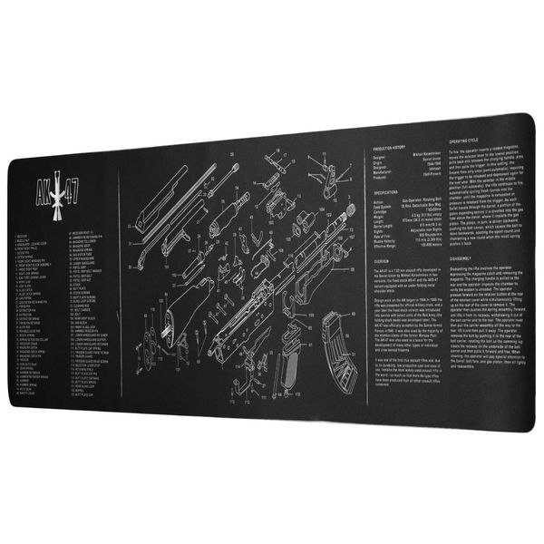 Tactical Cleaning Mat Non-Slip Extra Large Gaming Mouse Pad Waterproof