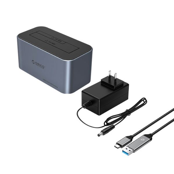 Orico HDD/SSD 2.5"/ 3.5" Single Bay Dock Type-C 10Gbps