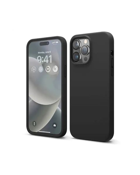 PiTeck- Silicone Protective case/cover-Shockproof for Apple iPhone 15 Pro Max