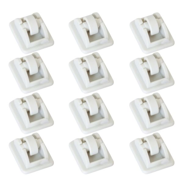 Tool DIY 12pcs 3cm Adhesive Casters - Plastic Wheels for Furniture &amp; Boxes