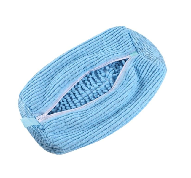 Blue Reusable Shoe Laundry Bag for Machine Washing-Anti-Deformation