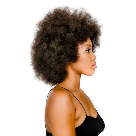 Magic 8Inch Short Afro Kinky Curly Synthetic Hair Wigs for Women