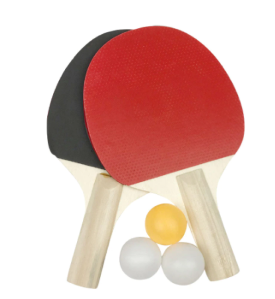 Table Tennis Set 2 Rackets &amp; 3 Balls