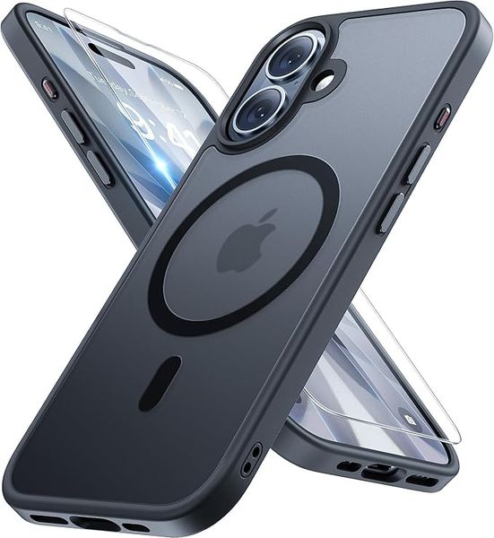 Anti-Fingerprint Matte Phone Cover Compatible with iPhone 17 6.3 inch