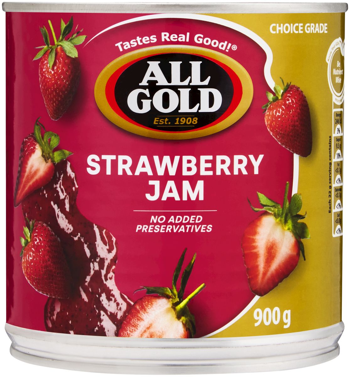 All Gold - Strawberry Jam 6x900g | Shop Today. Get it Tomorrow