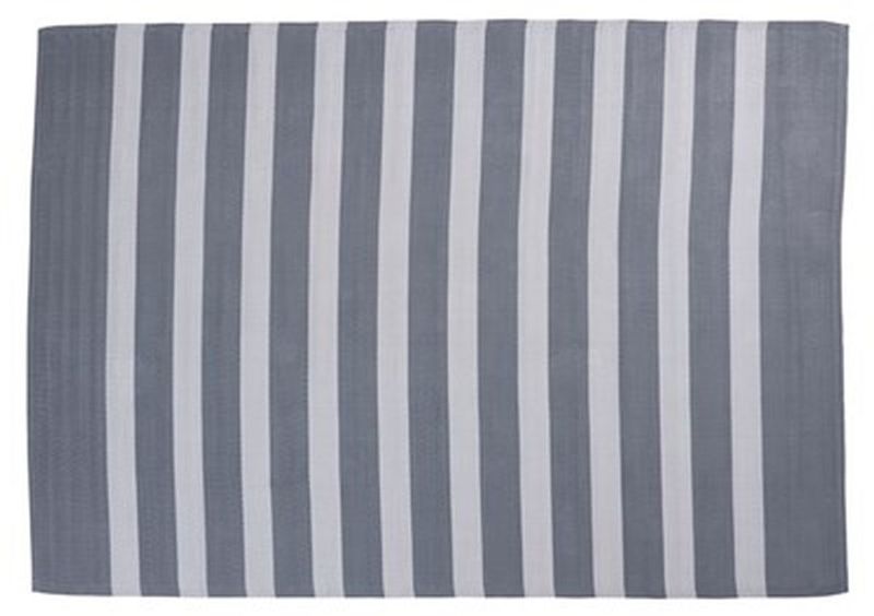 Envy Outdoor Carpet 160X230CM -Grey Striped