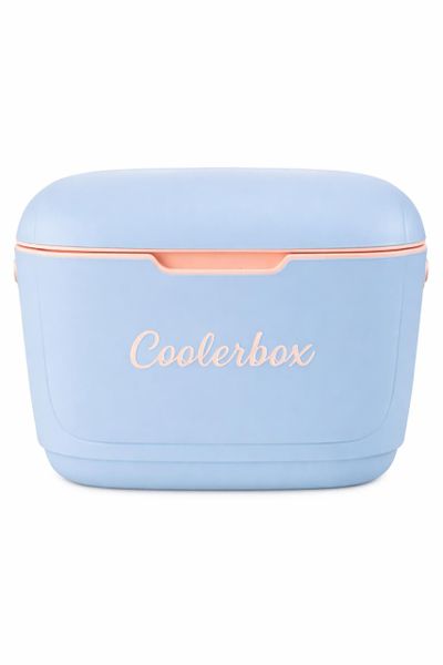 20L Insulated Cooler Box - Light Blue Portable Ice Chest