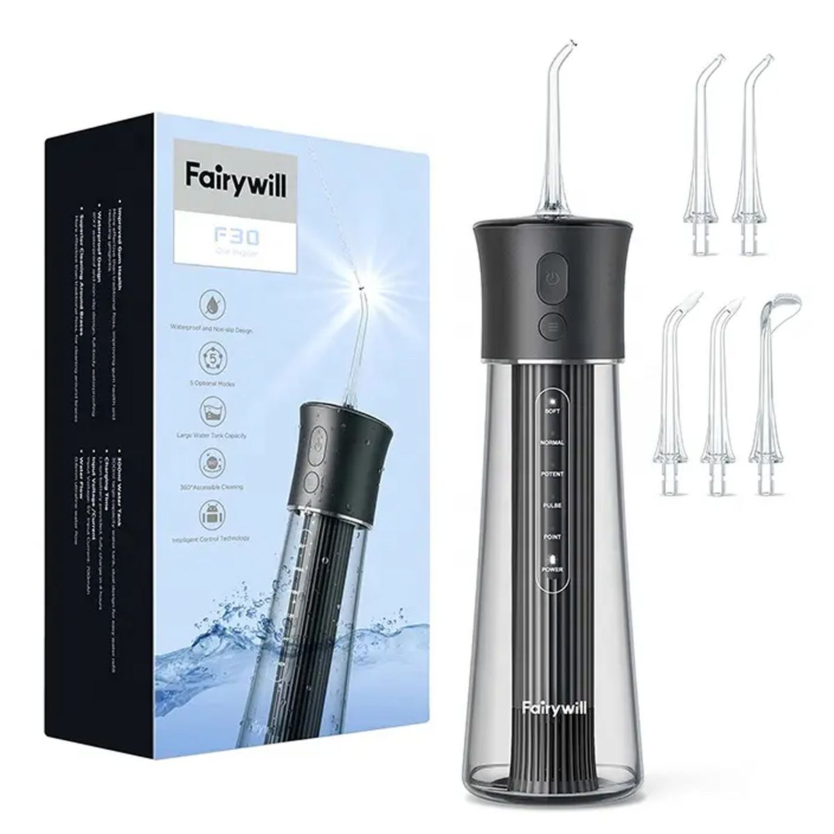 Fairywill F30 Portable Water Flosser Oral Irrigator Shop Today Get 