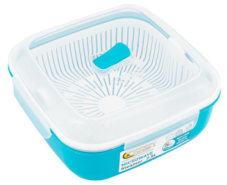 Addis - Microwave Steamer 2.8L - Teal