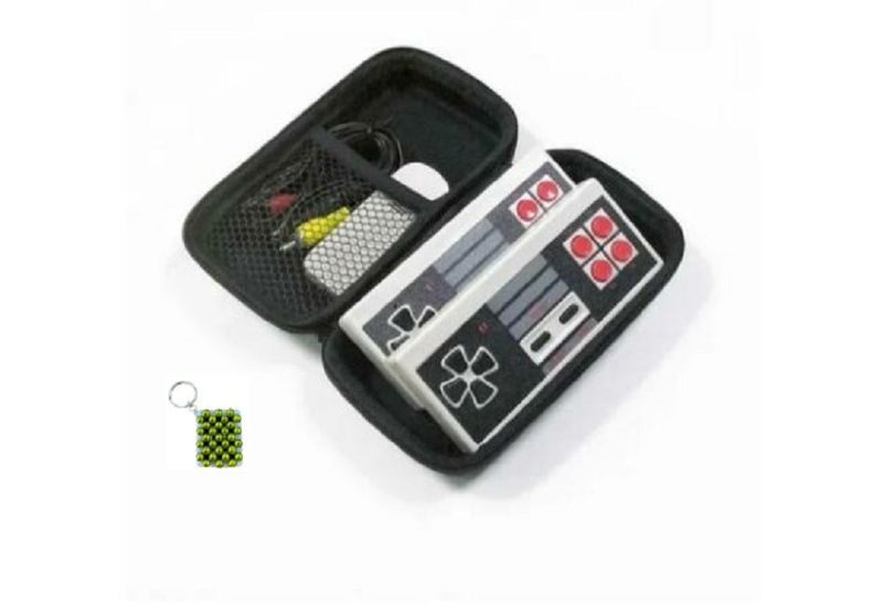 Mini Console TV Game - Compact Retro Gaming Fun for Any TV + Keychain
