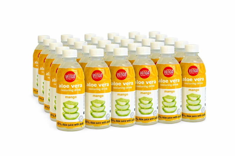 Venga Aloe Vera Drink 350 ml Mango 24 Pack