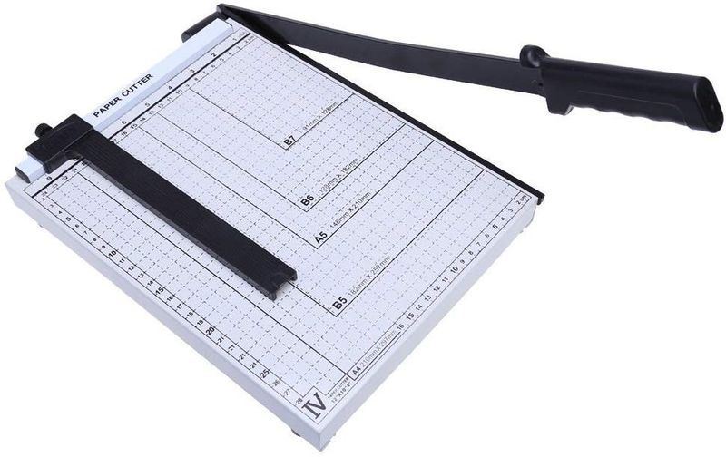 A4 Paper Guillotine Cutter Metal Based Trimmer Machine