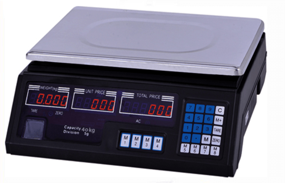 Electronic Digital Price Scale 40kg Shop Today. Get it Tomorrow