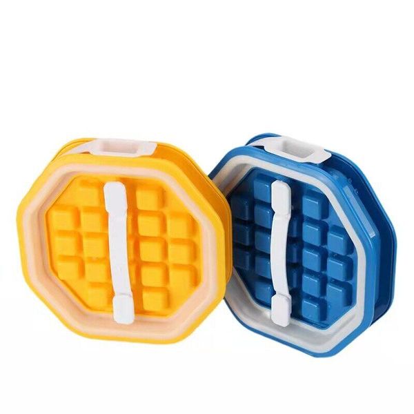 2 In 1 DIY Silicone Portable Ice Cube Maker Ice Hockey Kettle Pack of 2