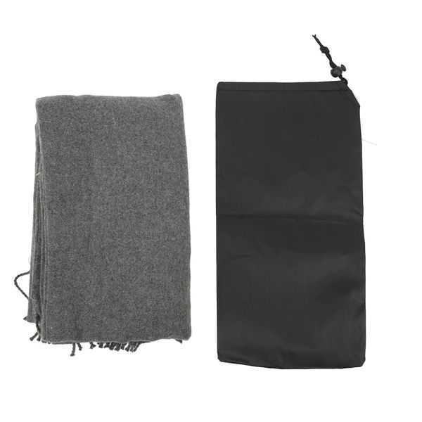 Grey USB Heated Scarf With 3 Temperature Settings