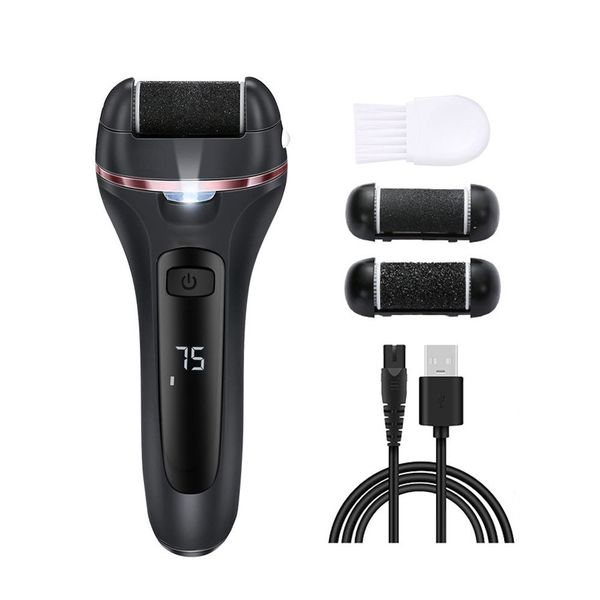 Chenshia Portable Electric Foot File Callus Remover &amp; Charging Cable
