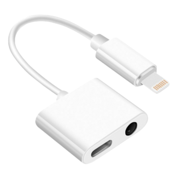 Lightning to Aux Adapter for iPhone - Audio Adaptor and Charging Adapter