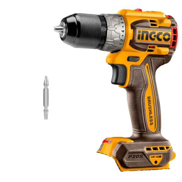Ingco - Cordless Drill - Brushless - Compact - 60NM 20V - Unit Only