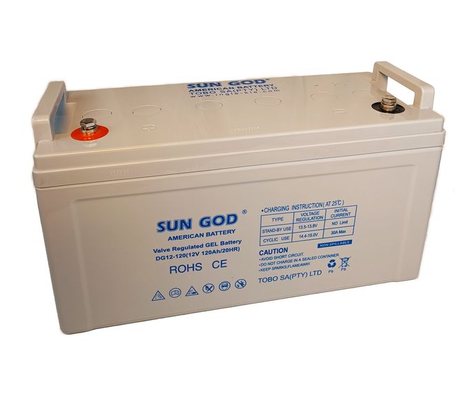12V 120AH Gel Battery - SUN GOD