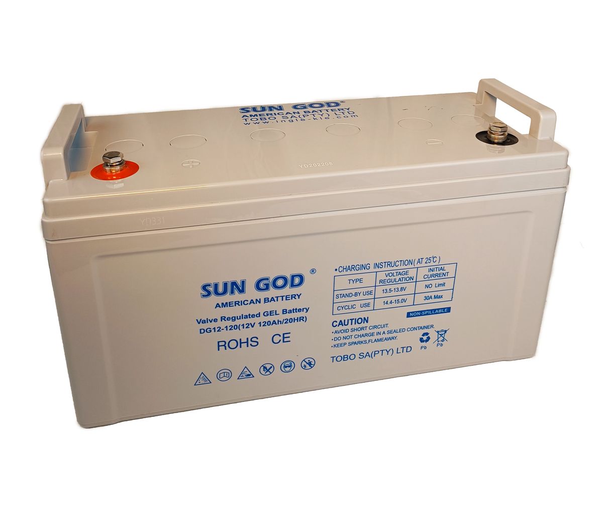 12V 120AH Gel Battery SUN GOD Shop Today Get It Tomorrow 