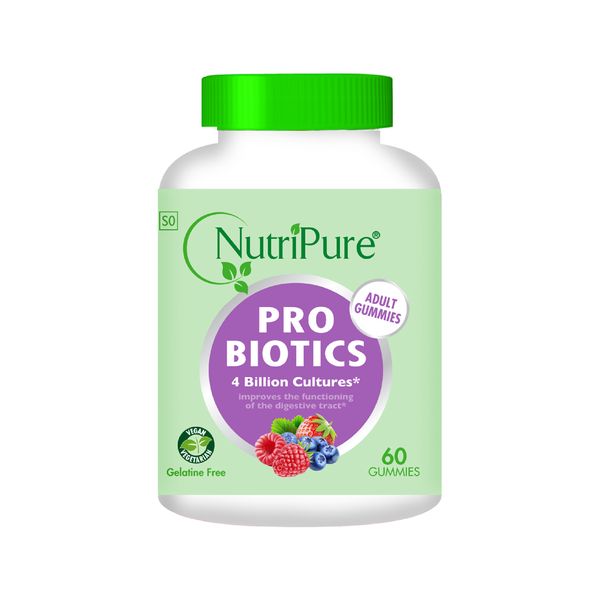 Nutripure Adults Probiotics Gummies with Bifidobacterium Infantis (60)