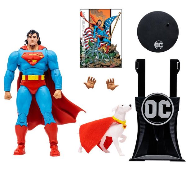 DC Collector Edition 7IN WV3 ROS Superman Figure