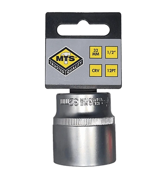 Mts Socket 1/2`` Bi Hex Crv - 32Mm