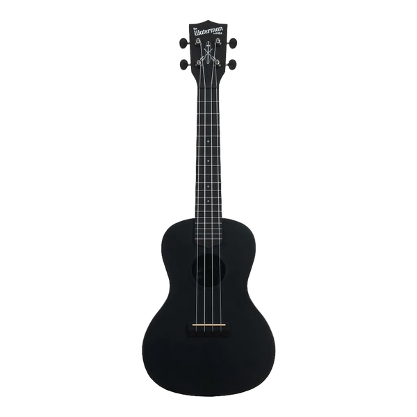 KALA Black Sand Concert Recycled Waterman Ukulele