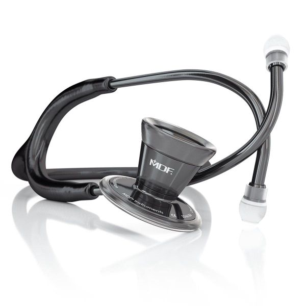 Procardial Stainless Steel Cardiology Stethoscope - Black/Perla Noire