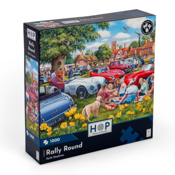 House of Puzzles - Rally Round - 1000 Piece Jigsaw Puzzle